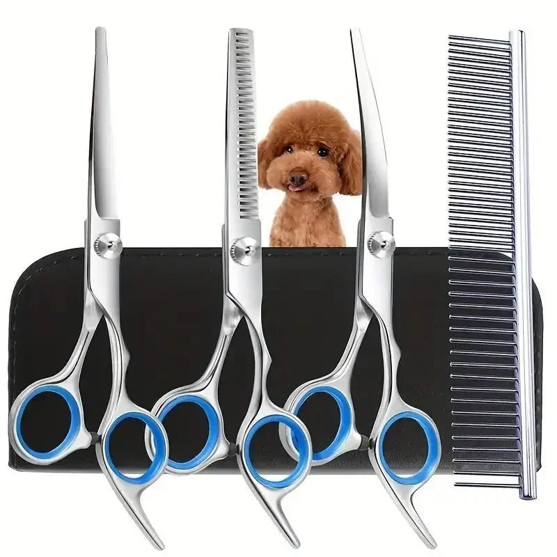 Ambidextrous Pet Safe Dog Grooming Shears
