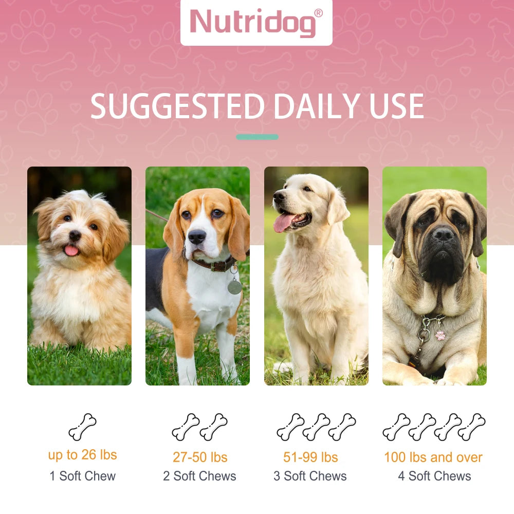 NUTRIDOG Dog Multivitamin Chews