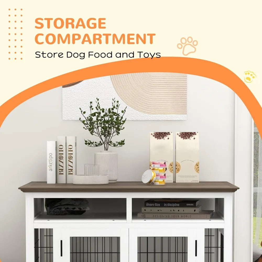 Wooden Dog Kennel Crate