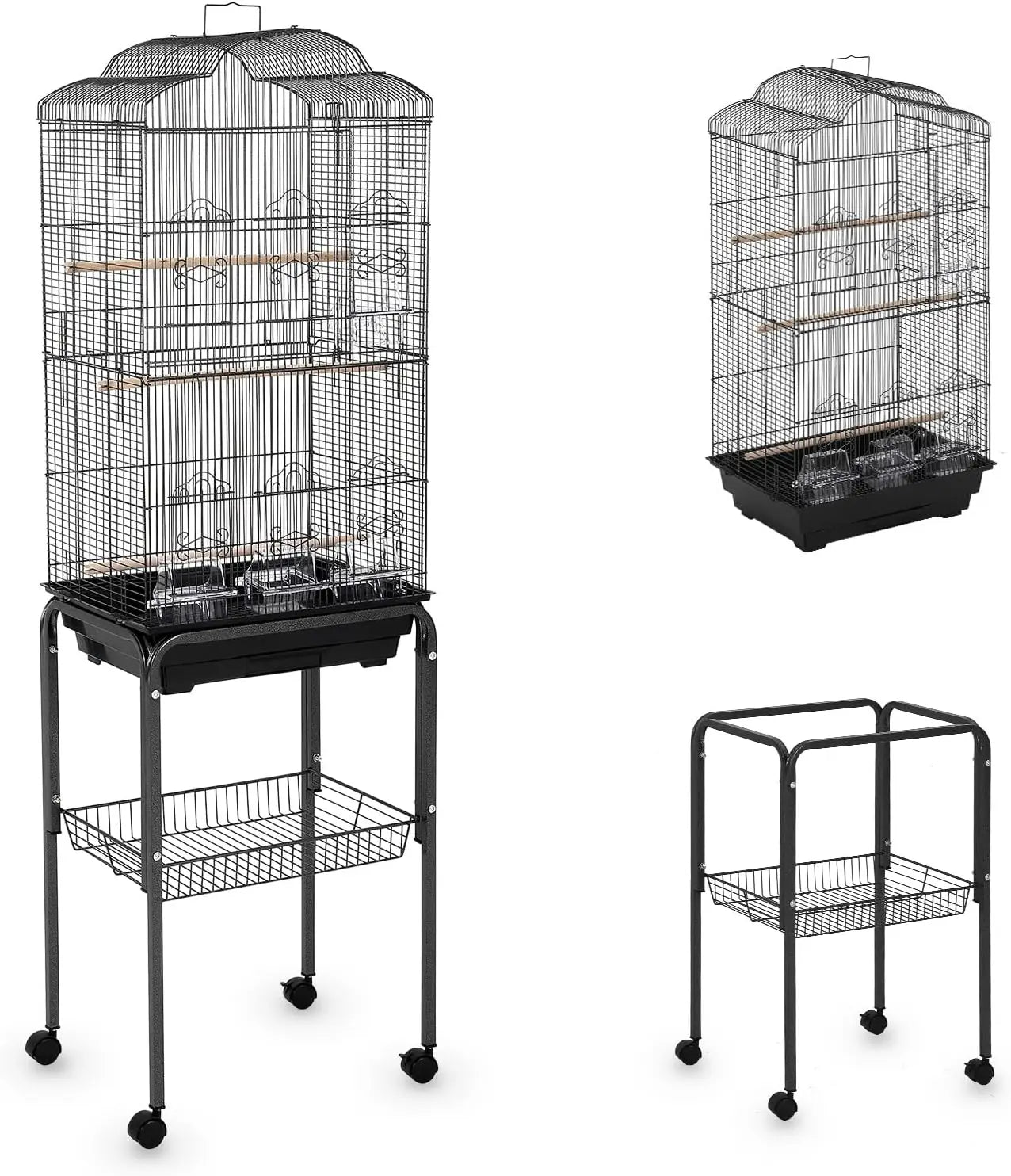 All-in-One Multi-Level Parrot Habitat