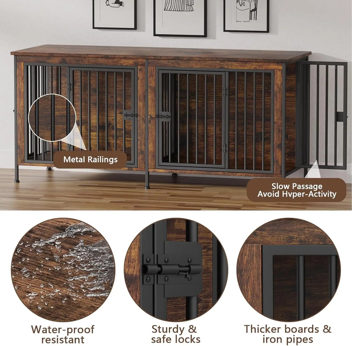 Heavy Duty Dog Crate Furniture