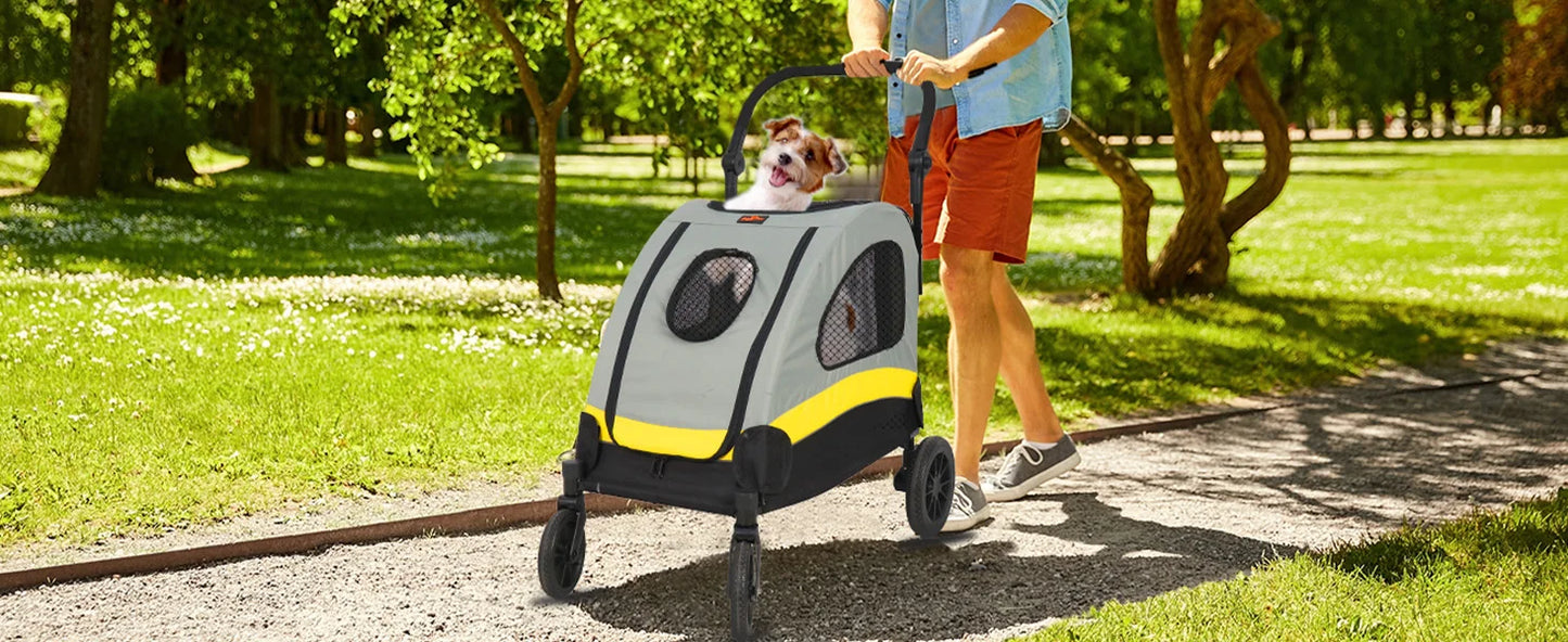 Portable Outdoor Pet Folding Jogger Wagon