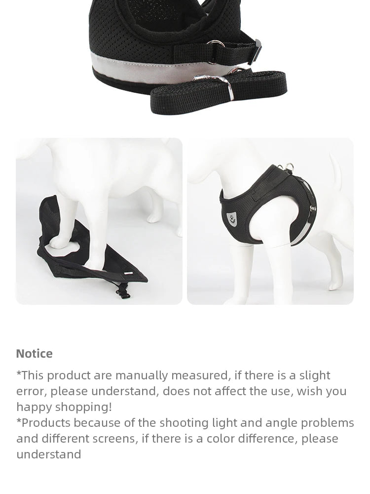 Pet Leash Undershirt Harnesses
