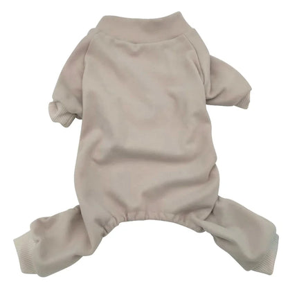 Winter Fleece Dog Pajamas