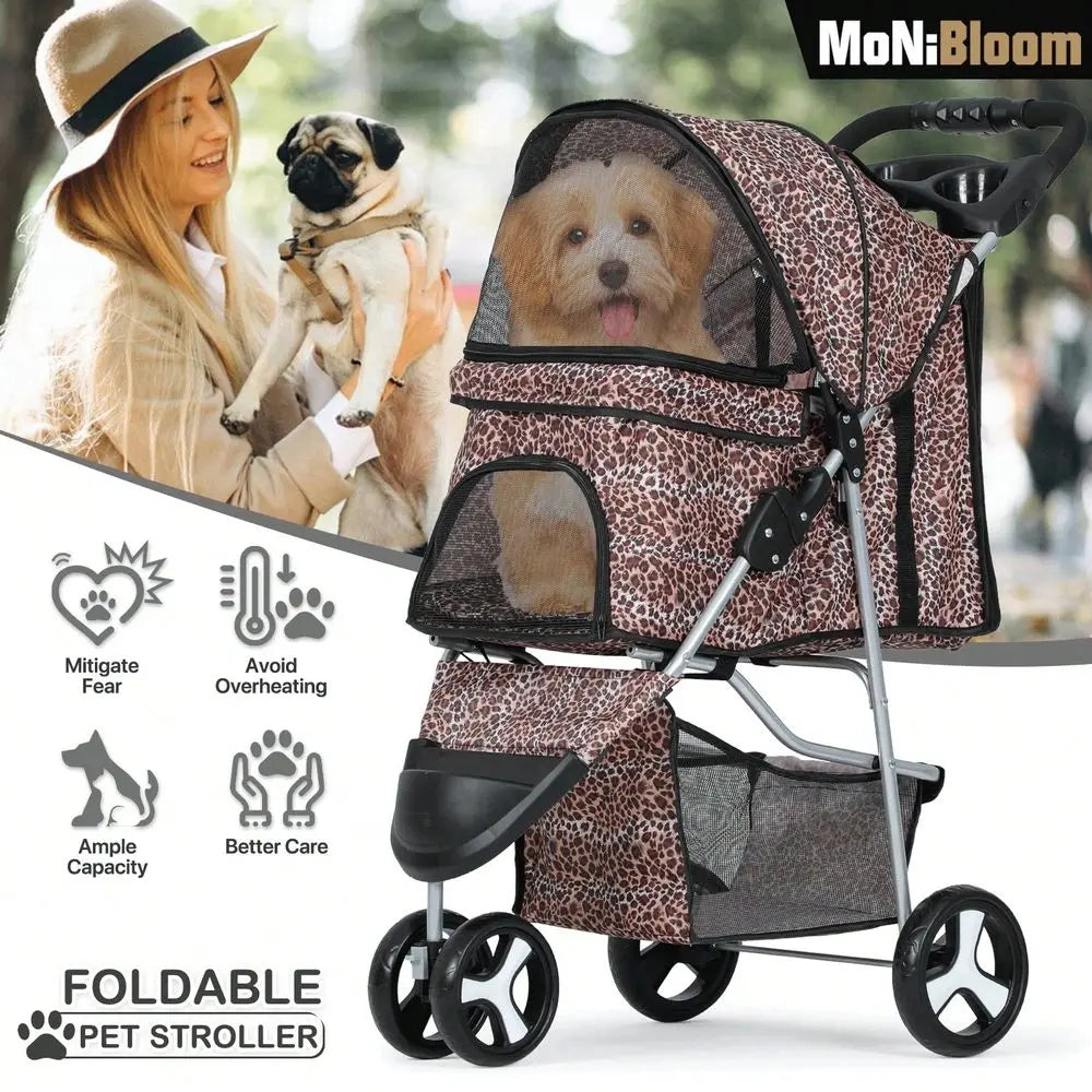 3 Wheels Pet Stroller