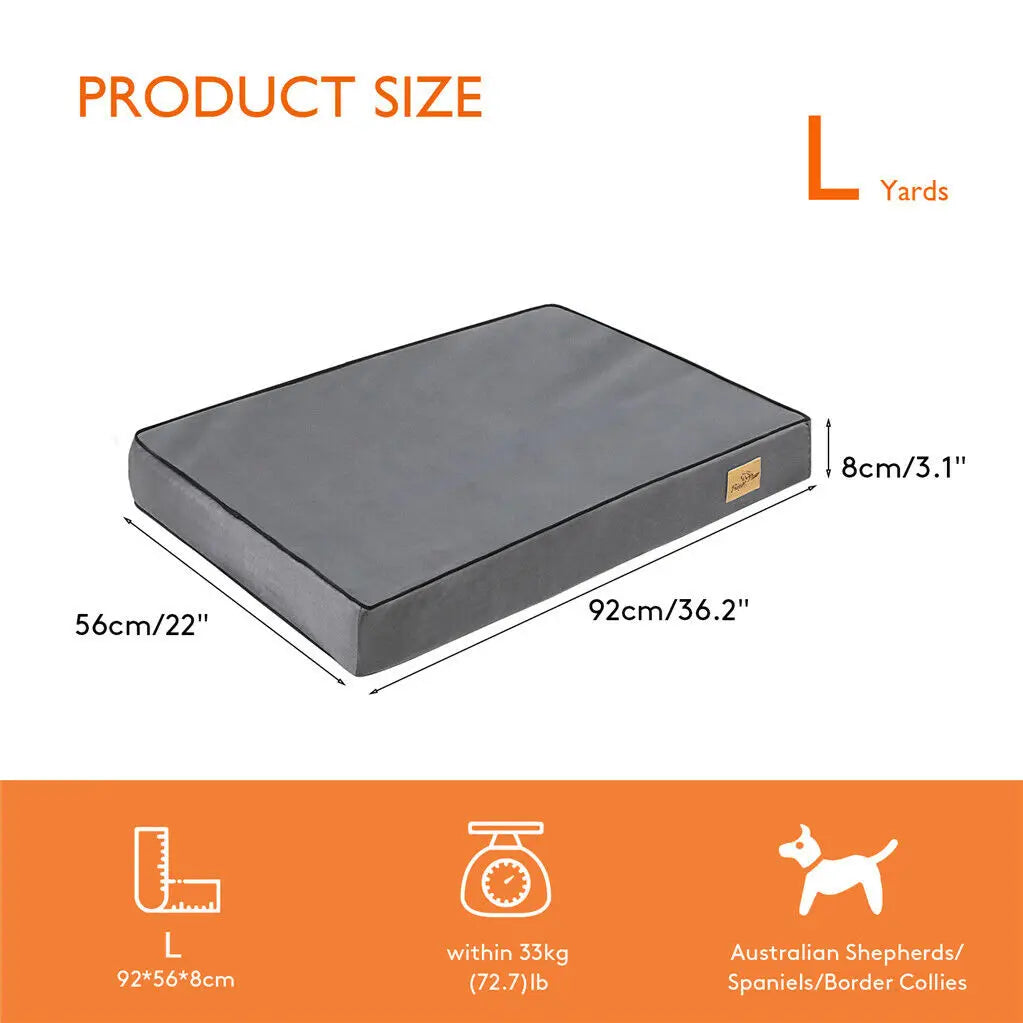 Jumbo Pet Orthopedic Bed