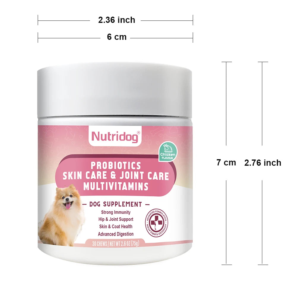 NUTRIDOG Dog Multivitamin Chews