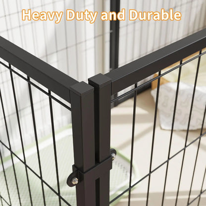 Heavy Duty Dog Crate for Large, Medium & Small Dogs