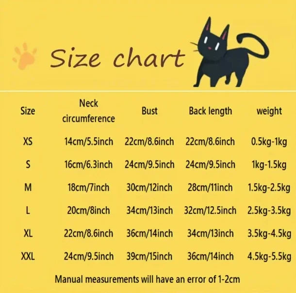 Hairless cat clothes
