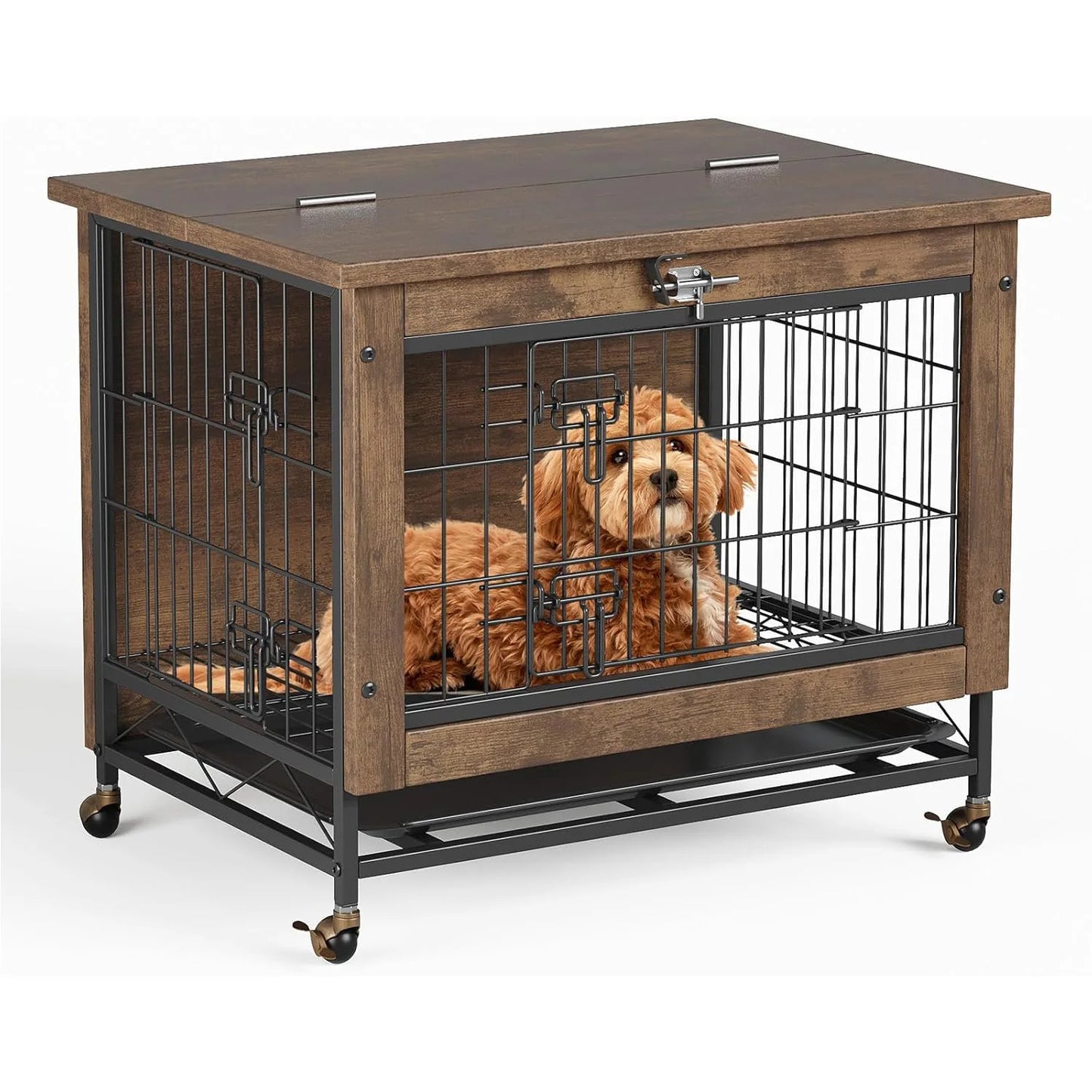 Rustic Dog Crate Furniture