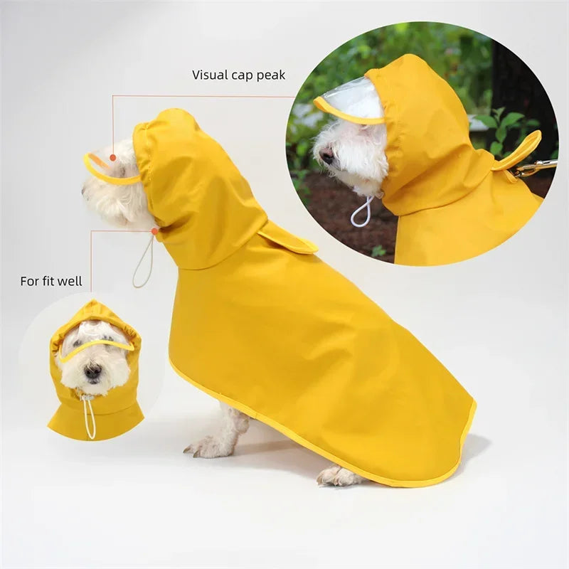 Rainy Season Raincoat Waterproof Pet Clothes