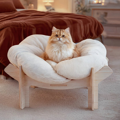 Flower Shaped Pet Bed for Cats & Small Dogs