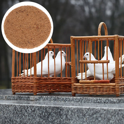 10pc Round Bird Cage Nesting Mats