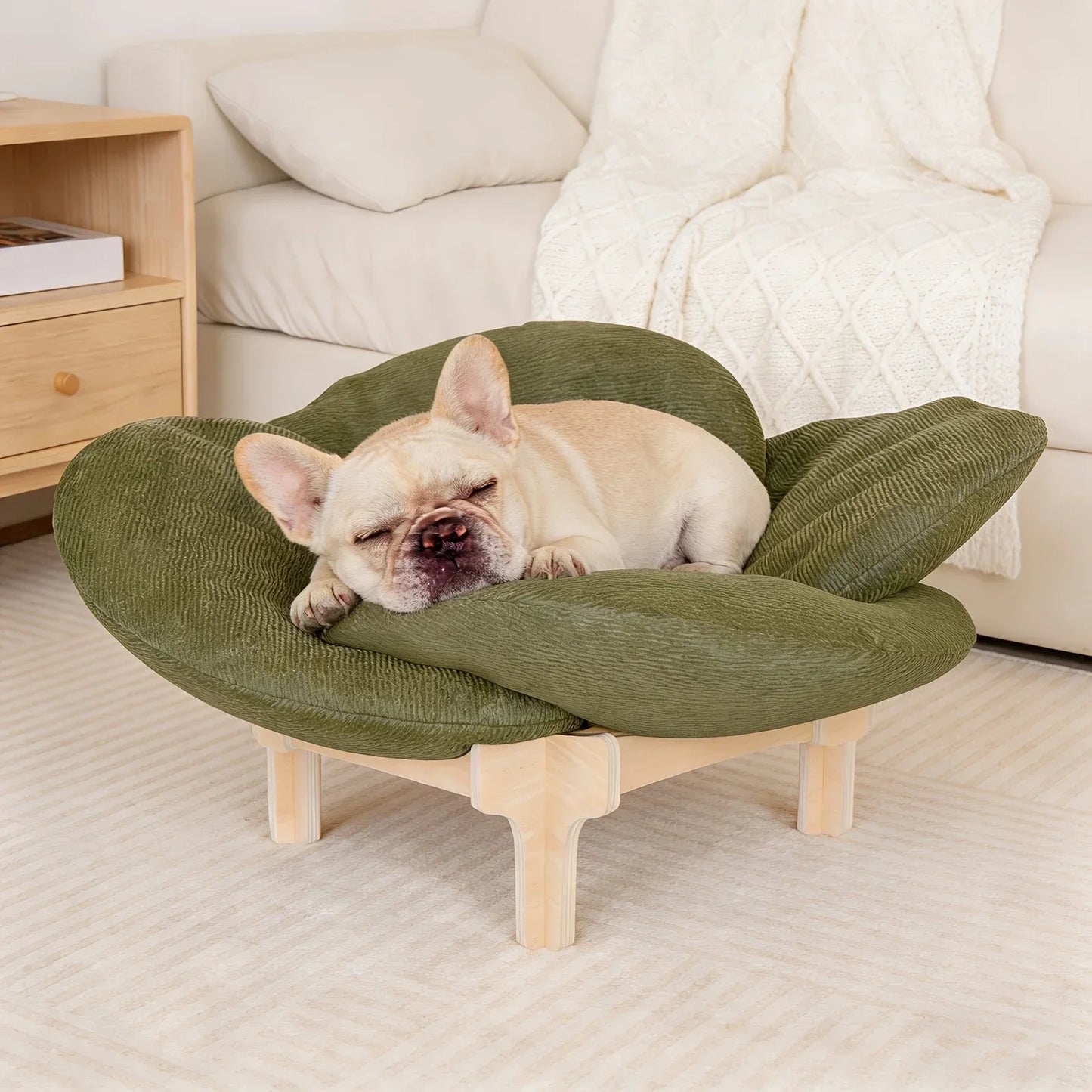 Flower-Shaped Pet Sofa Bed