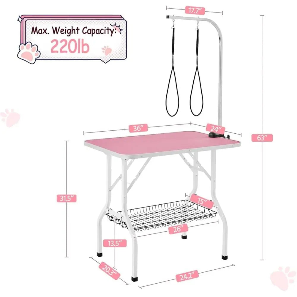 Portable Pet Grooming Table