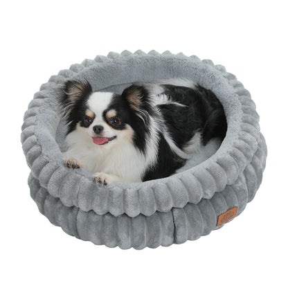Washable Round Pet Bed