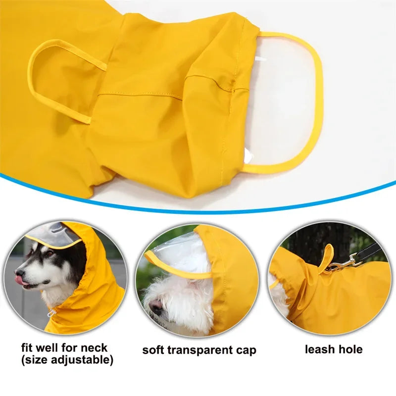 Rainy Season Raincoat Waterproof Pet Clothes