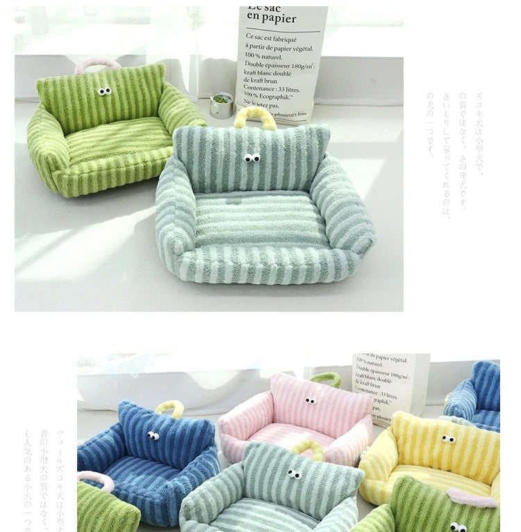 Small Dog Sleeping Mat Cushion Winter Bed
