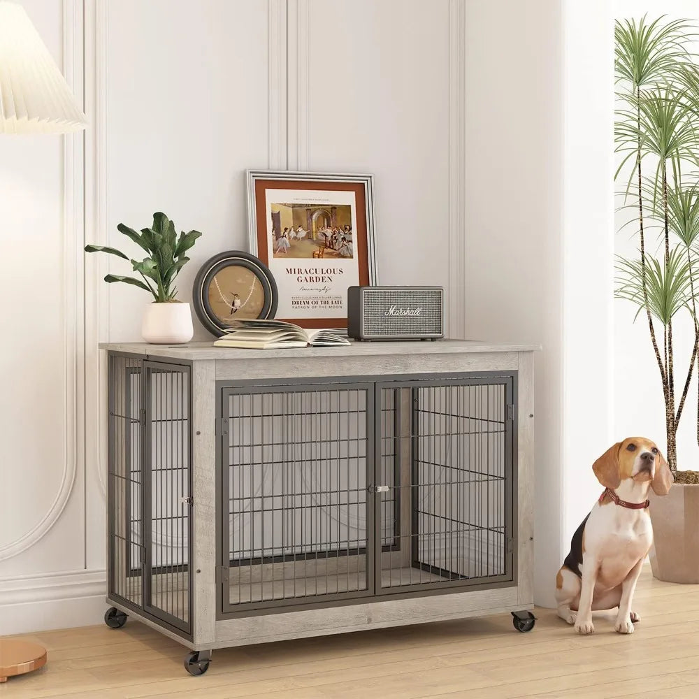Wooden Dog Crate Furniture