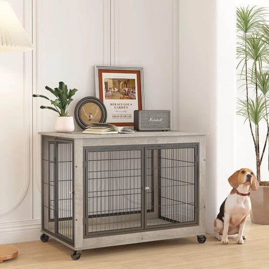 Wooden Dog Crate Furniture