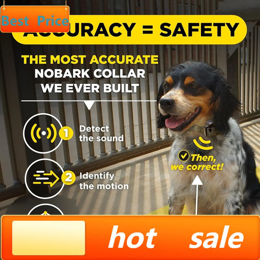 Smart NOBARK Detects Whining and Barking Collar