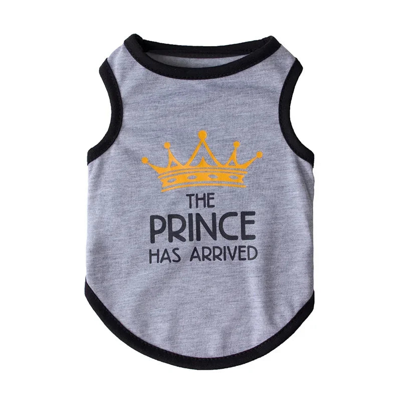 Summer Cotton Sphynx Cat T Shirt Vest