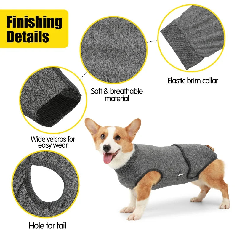 Recovery Suit for Dogs Cats After Surgery