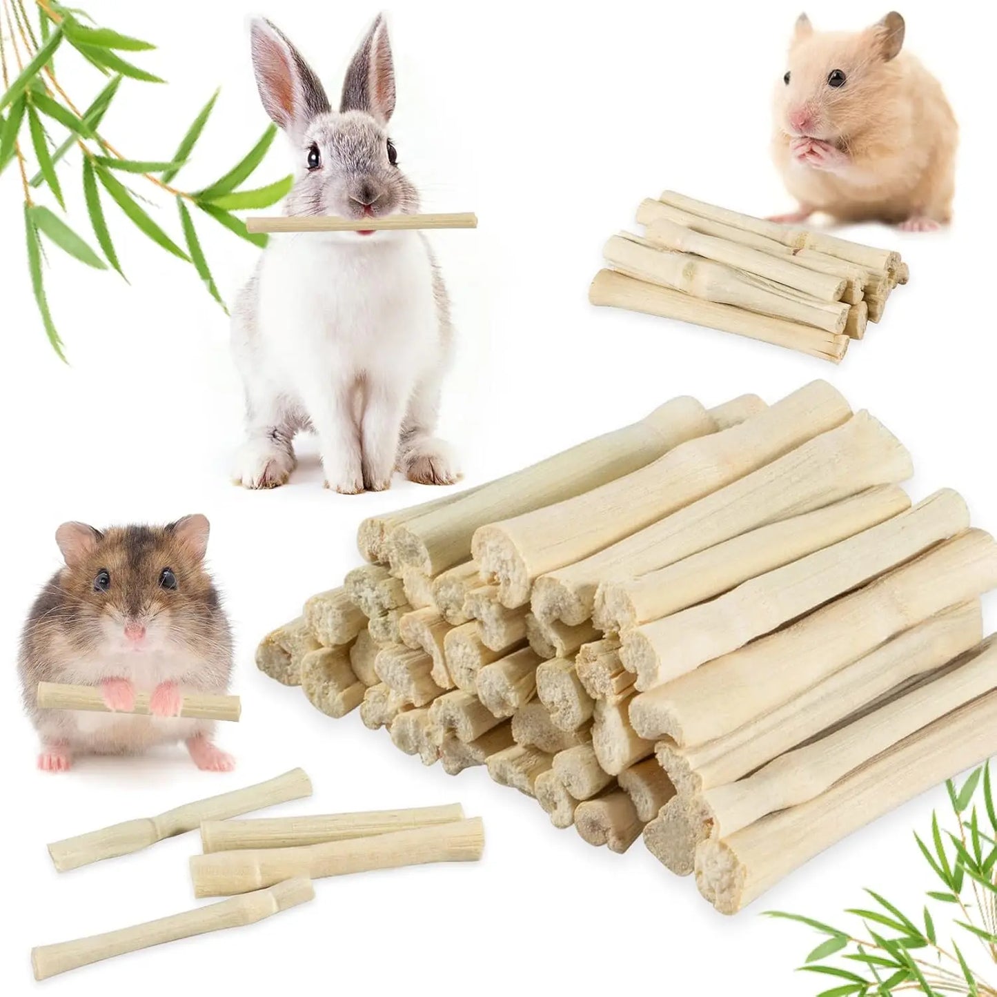 Small Animal Dental Treats for Rabbits Guinea Pigs Chinchillas