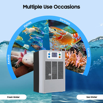 100W , Aquarium 30L Water Heater Air Conditioner