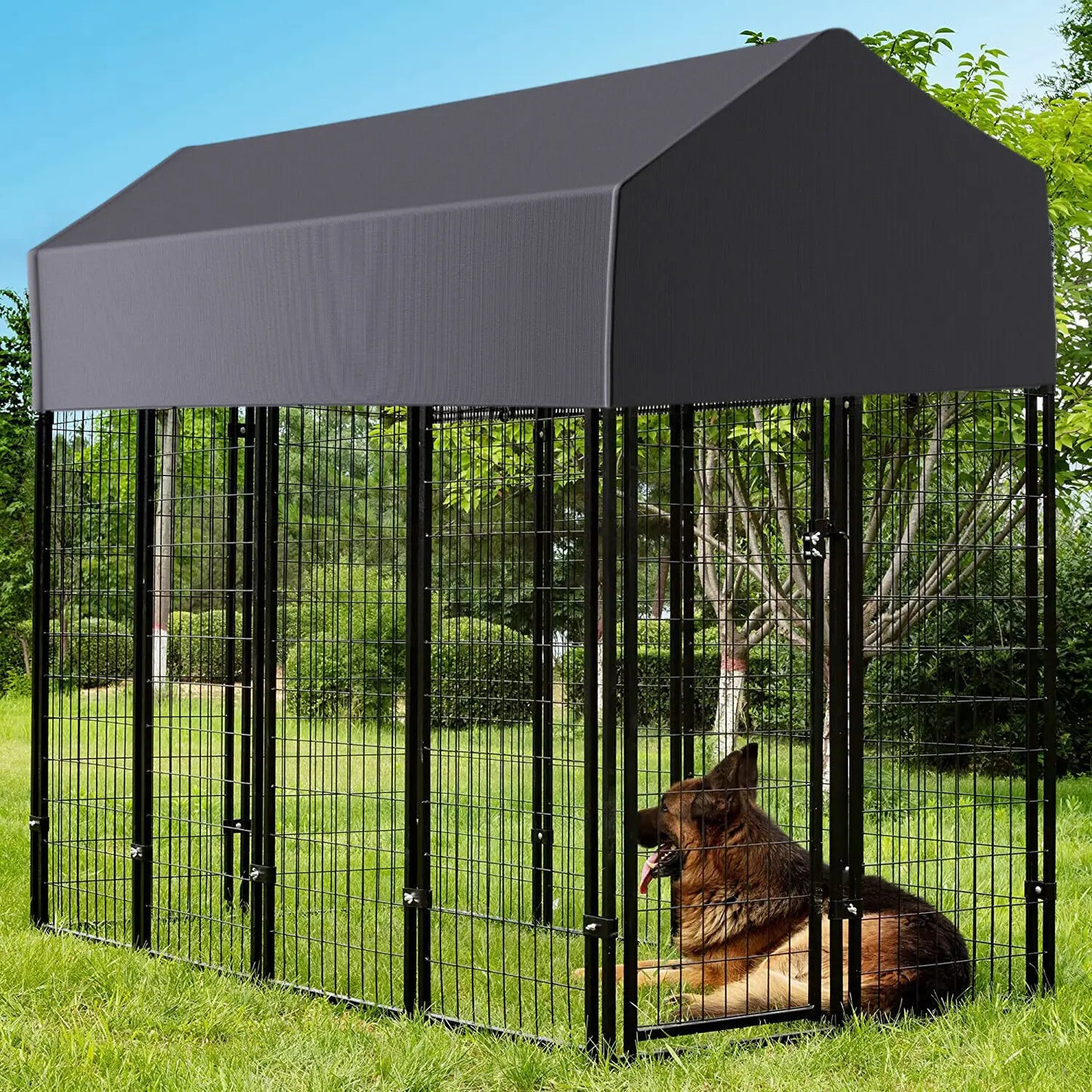 Oversized Large Dog Kennel  Metal Welded Wire