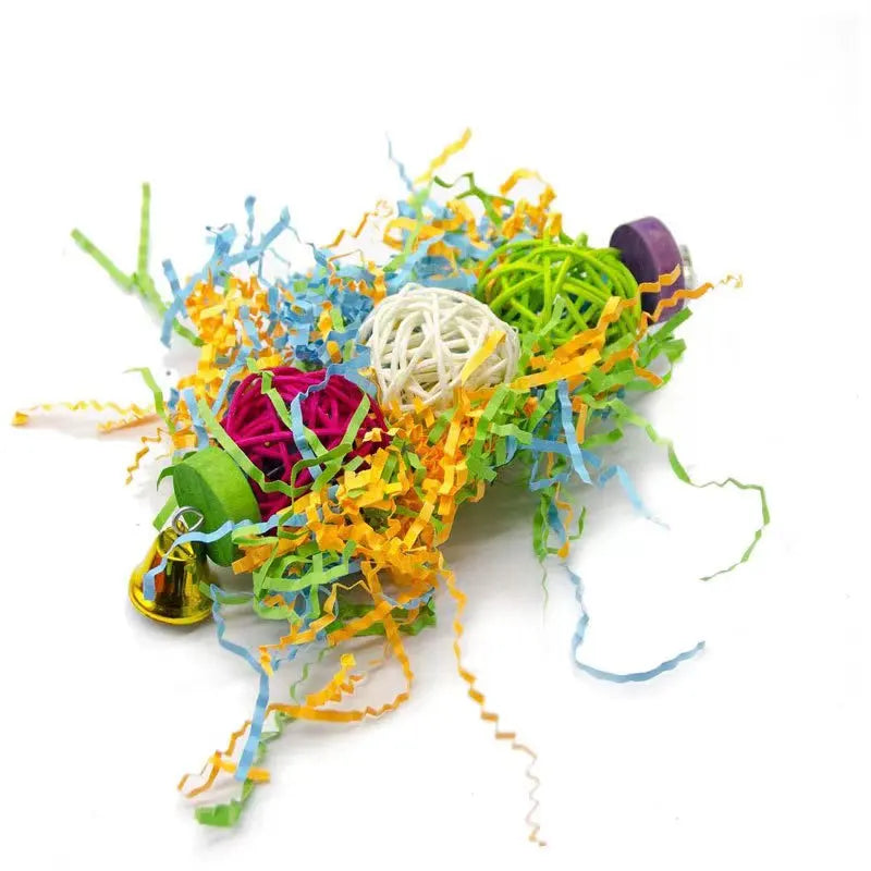 Assorted Hanging Cage Bird Chewing Rack Toys