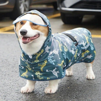 Rainy Season Raincoat Waterproof Pet Clothes