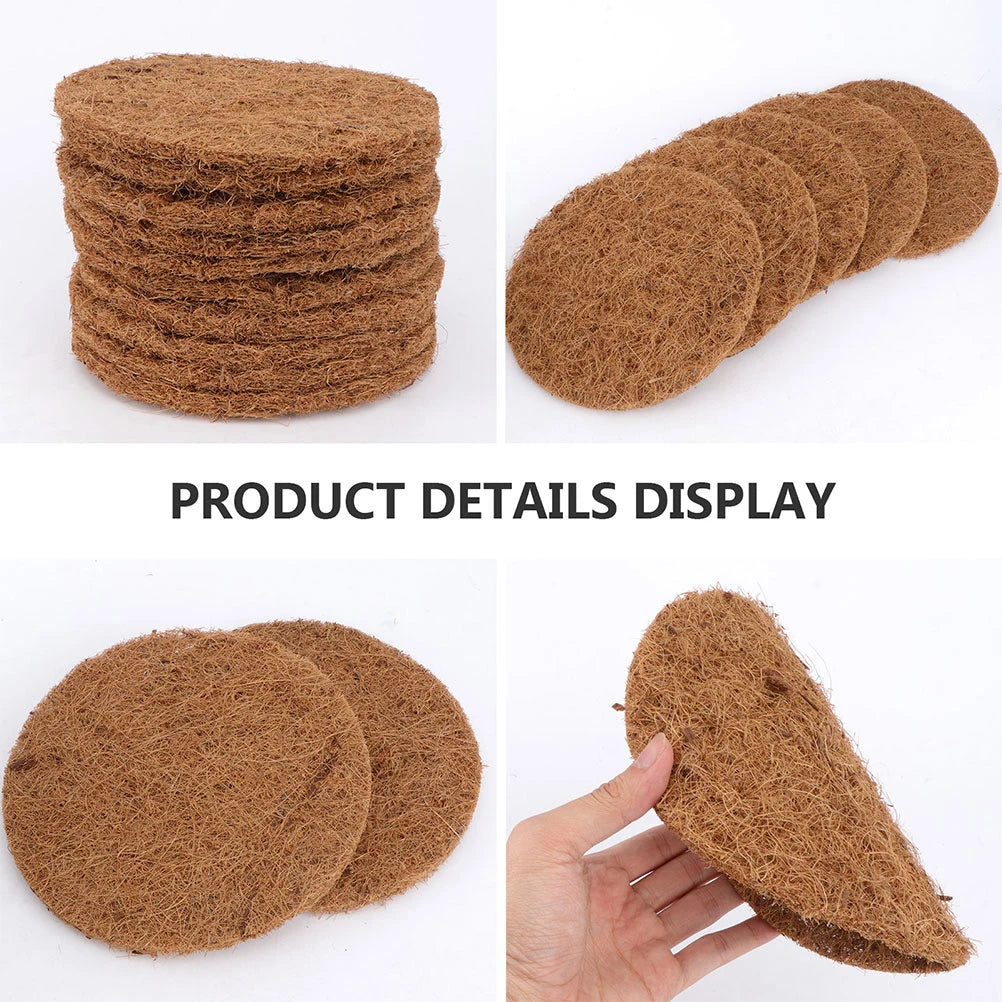 10pc Round Bird Cage Nesting Mats