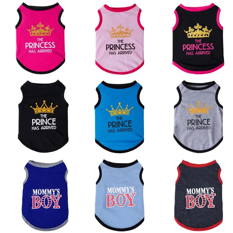 Summer Cotton Sphynx Cat T Shirt Vest