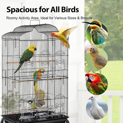 All-in-One Multi-Level Parrot Habitat
