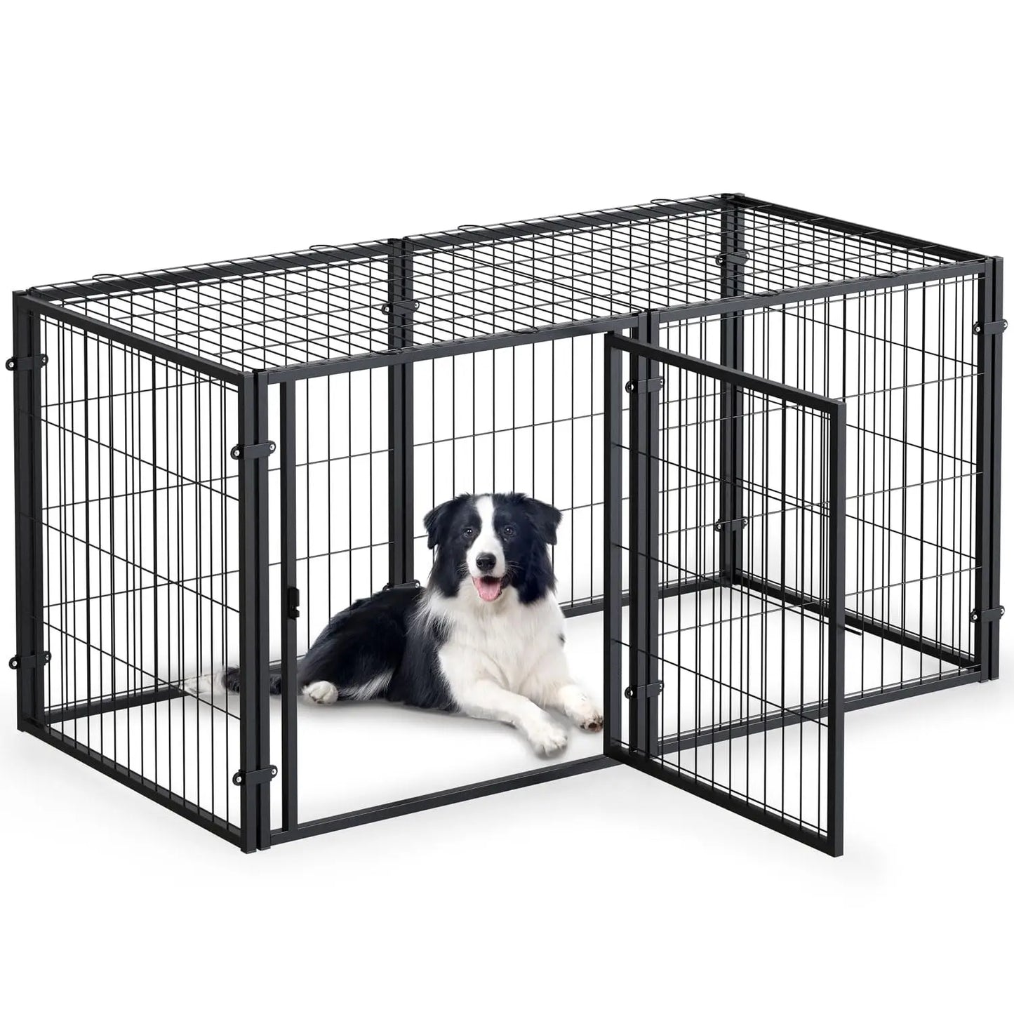 Heavy Duty Dog Crate for Large, Medium & Small Dogs