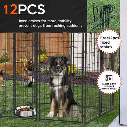 Oversized Large Dog Kennel  Metal Welded Wire