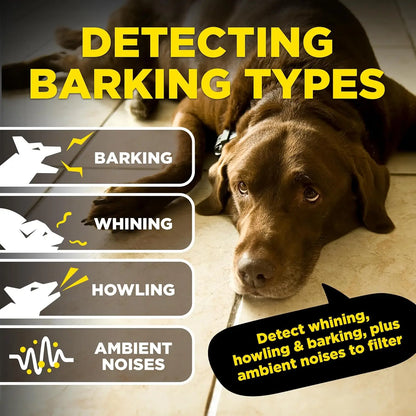 Smart NOBARK Detects Whining and Barking Collar