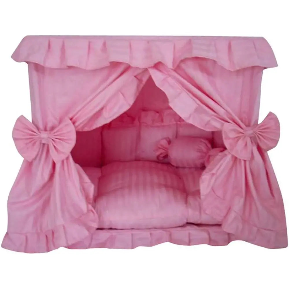 Pet Dog Handmade Bed House+1 Candy Pillow