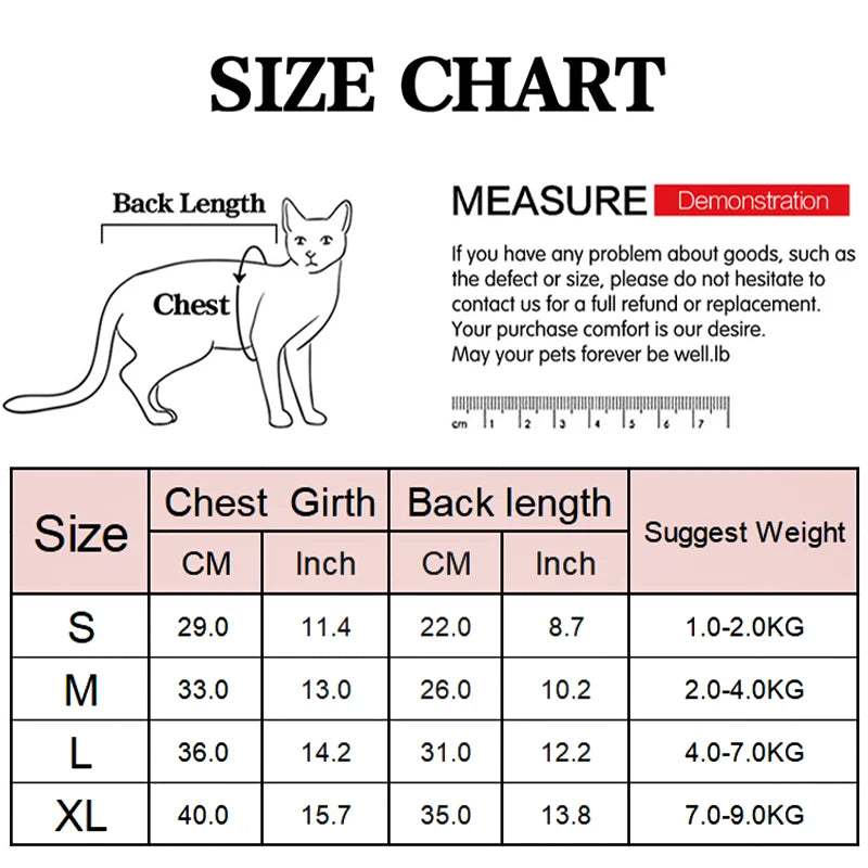Pet Anti-licking Surgery Recovery Clothing
