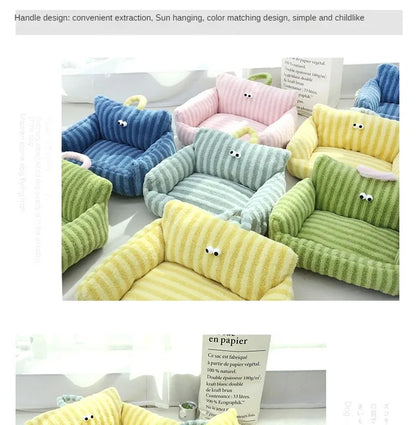 Small Dog Sleeping Mat Cushion Winter Bed