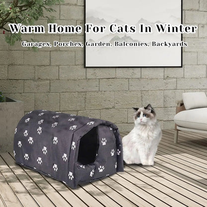 Warm Pet Shelter For Winter Stray Pets