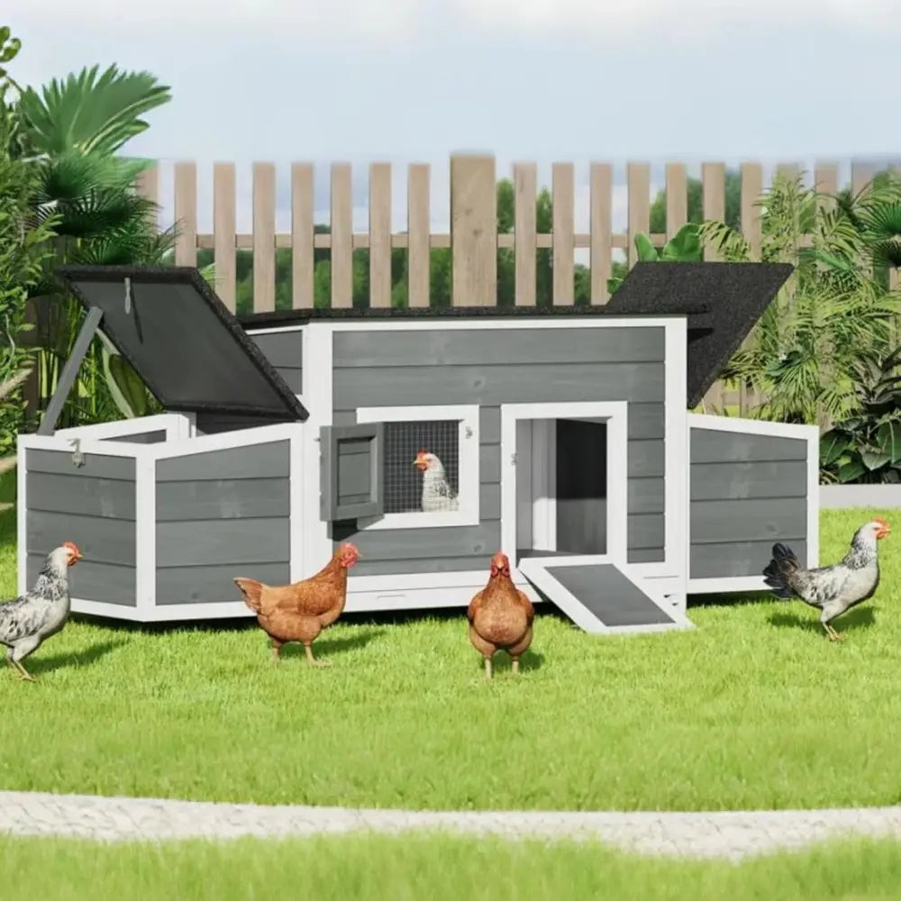 Solid Wood Chicken Coop