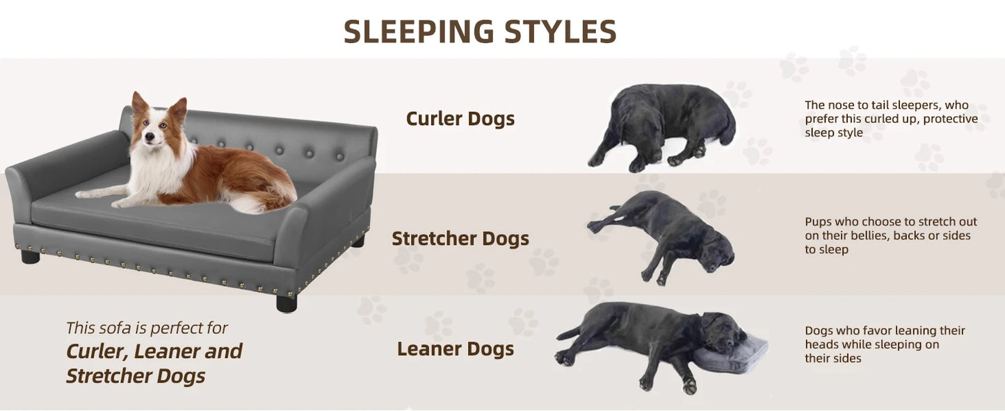 Durable Elevated Dog Sofa Bed