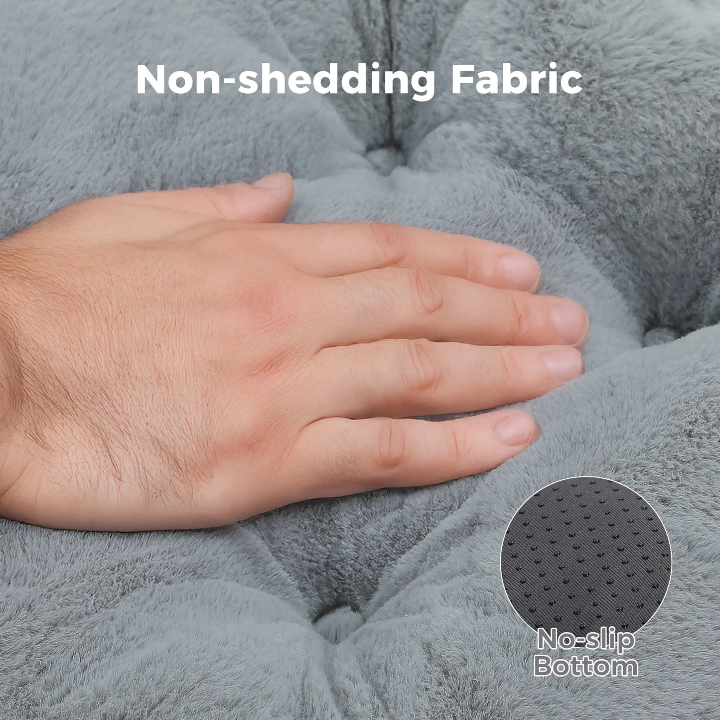 Washable Round Pet Bed