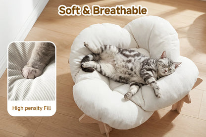Flower Shaped Pet Bed for Cats & Small Dogs