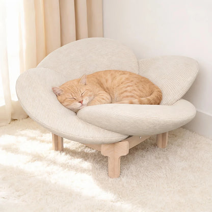 Flower-Shaped Pet Sofa Bed