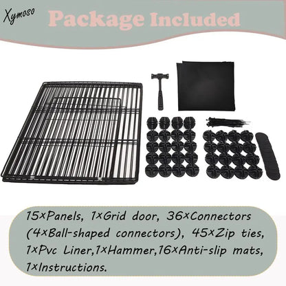 Small Animal Cage Pet Playpen with Door