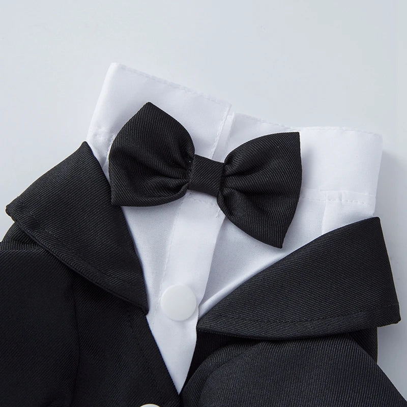 Pet Dog Tuxedo Formal Pet Wedding Party Suit