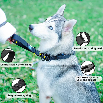 Heavy Duty Short Nylon Dog Leash
